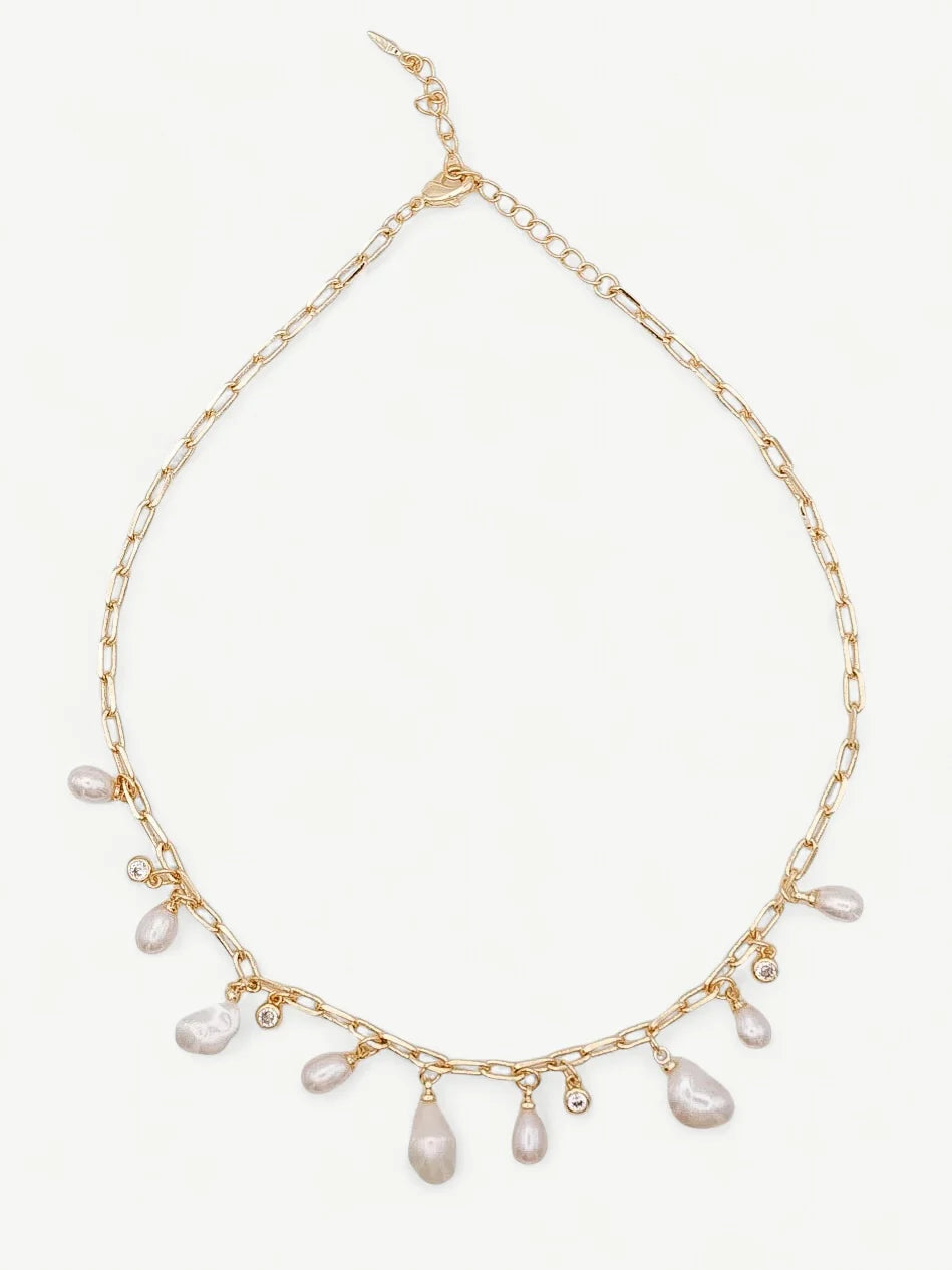 Isla Fresh Water Pearl Hálsmen