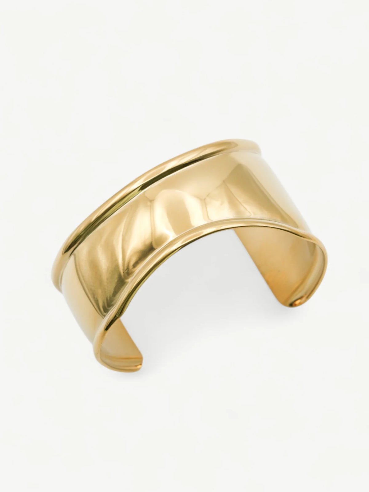 Arc Cuff Bangle Armband Gyllt