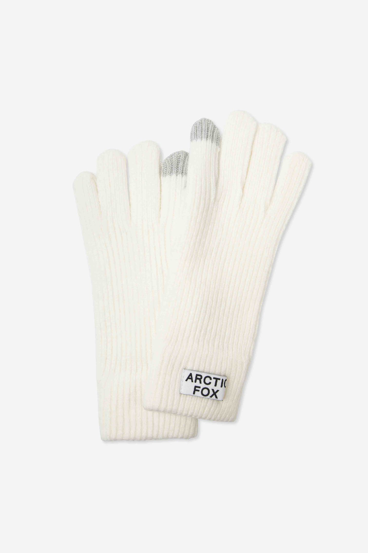 The Recycled Bottle Gloves - Hvítir