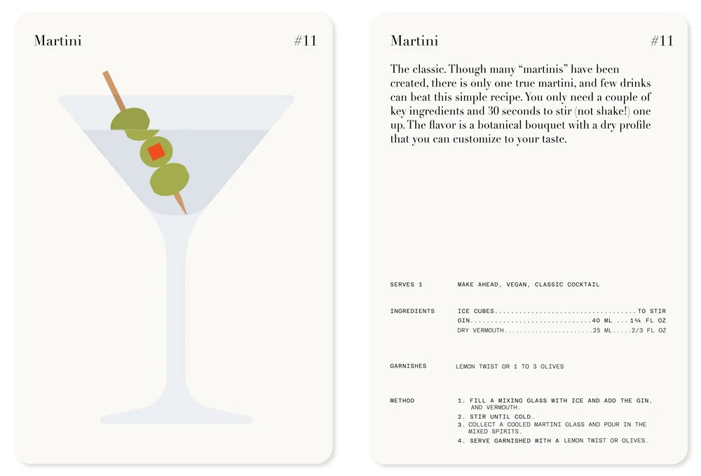 The Cocktail Cabinet: Gin Uppskriftir