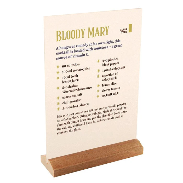 The Cocktail Deck - 52 Kokteiluppskriftir