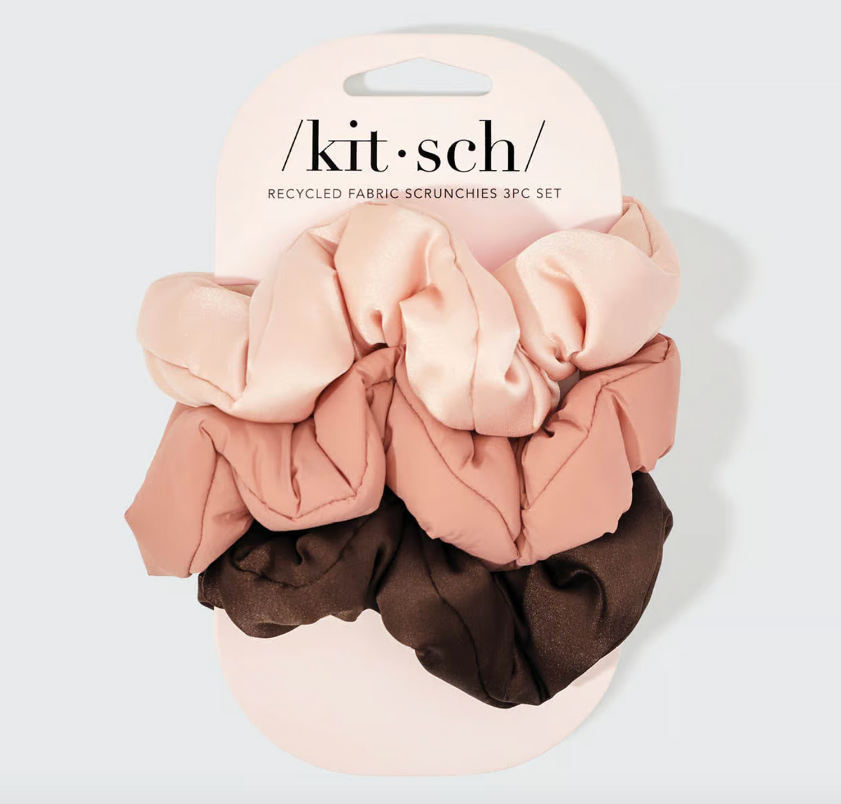 Cloud Scrunchies 3 stk. Rosewood