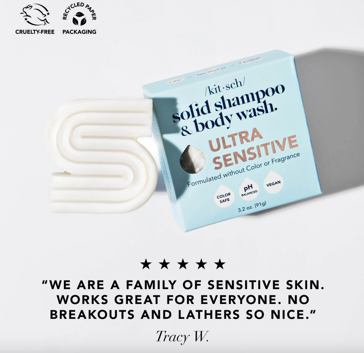 Ultra Sensitive Shampoo &amp; Body Wash