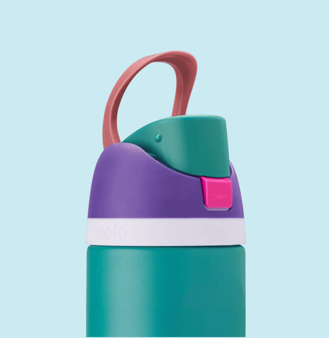 Owala FreeSip® Vatnsbrúsi 80s Ski Slopes 24oz.