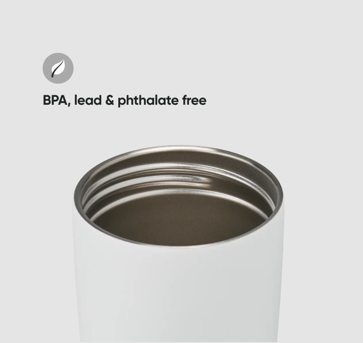 Owala SmoothSip® Slider Ferðamál Shy Marshmellow