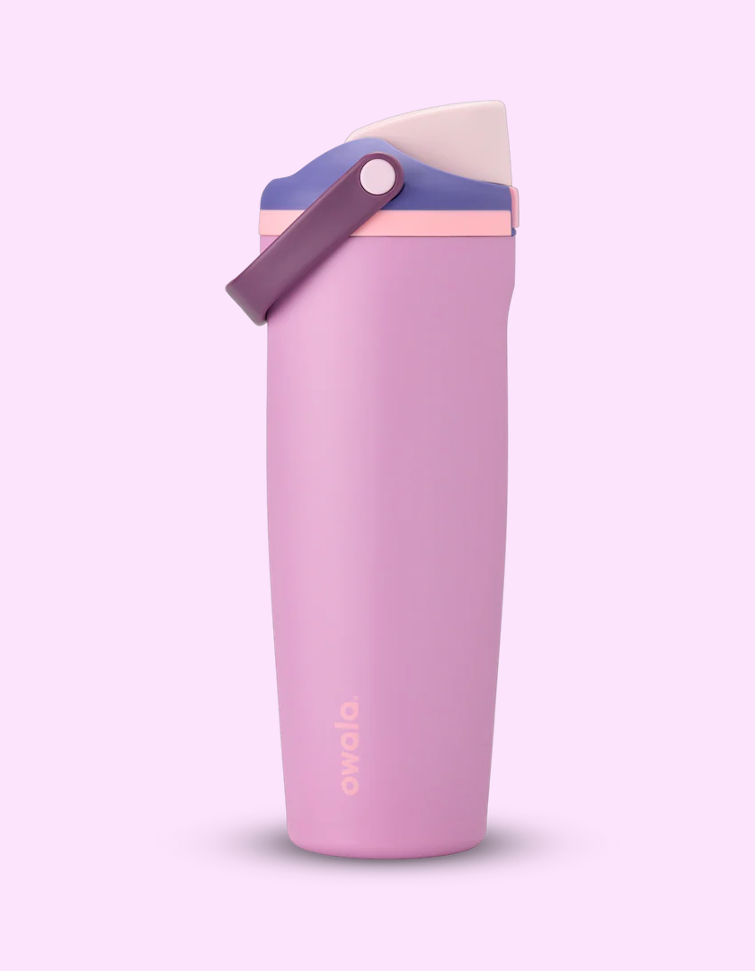 Owala FreeSip® Sway Vatnsbrúsi Pretty In Purple 30oz. - Forpöntun - kemur um miðjan okt.