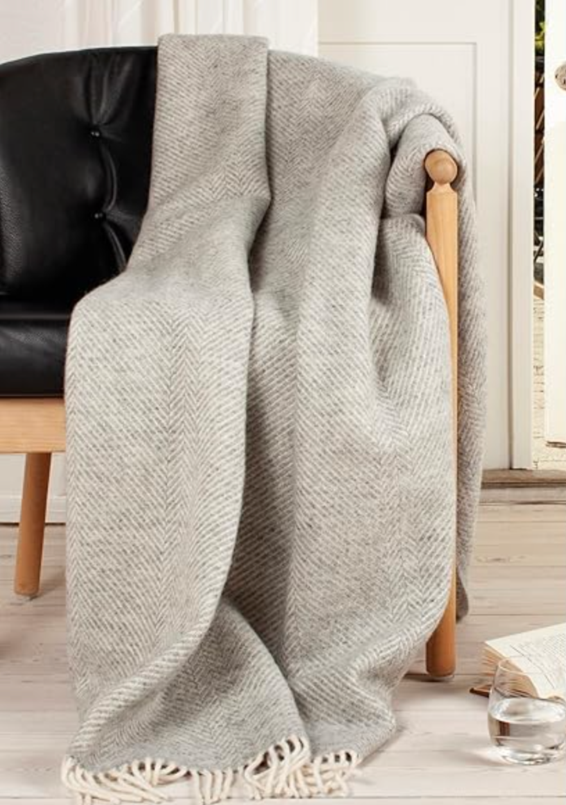 Ullarteppi - Ljósgrátt