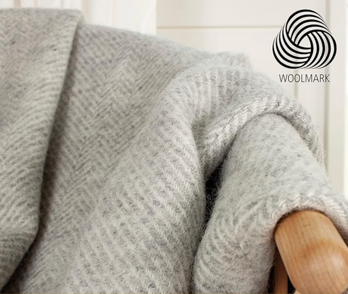 Ullarteppi - Ljósgrátt