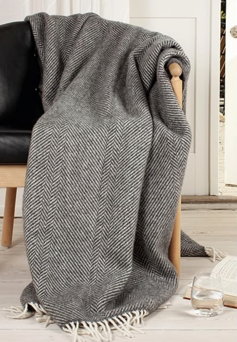 Ullarteppi - Dökkgrátt