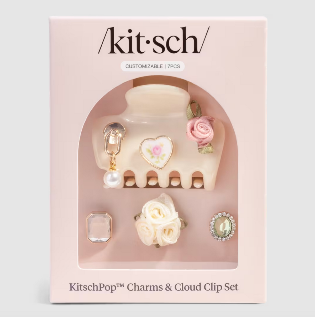KitschPop Charms & Cloud Clip 7 Piece Set Vintage