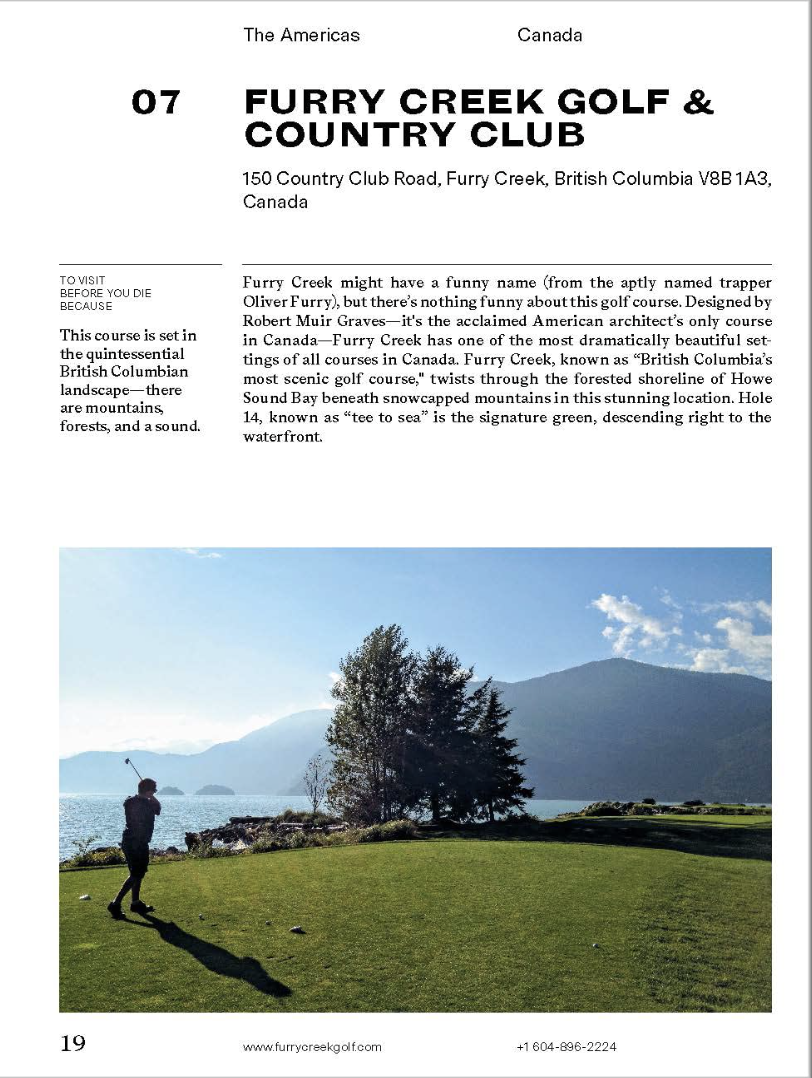 150 Golf Courses You Need to Visit Before You Die
