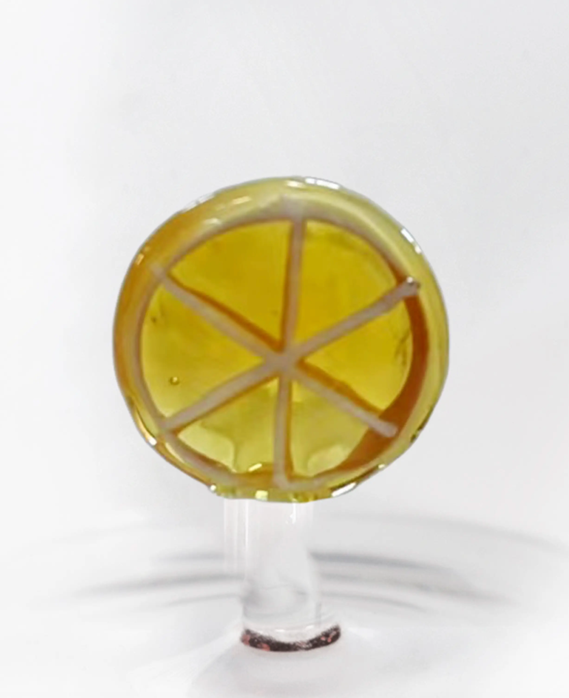 Glas með Fígúru - Appelsína