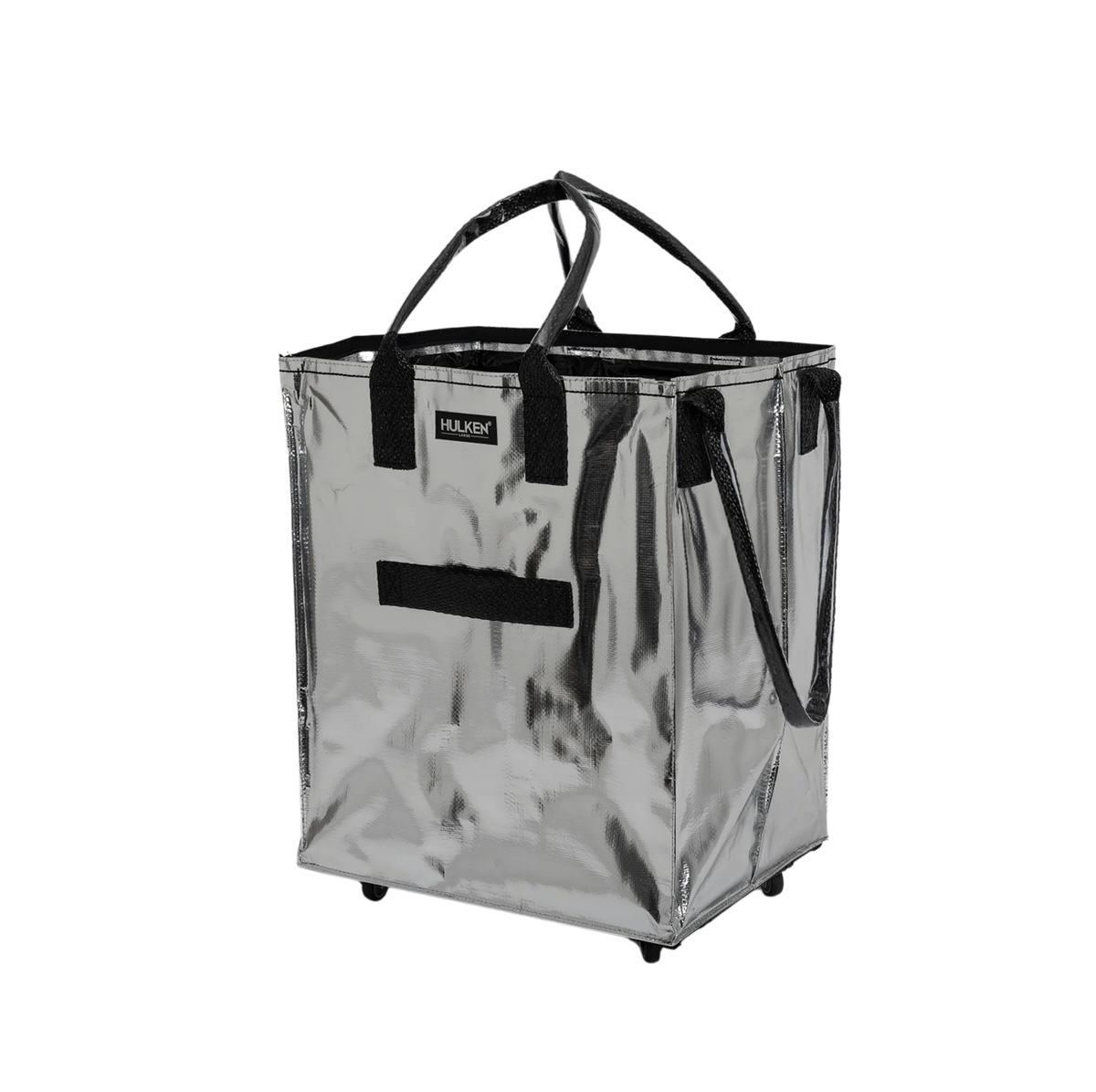 Hulken® Original Rolling Tote Bag Silver