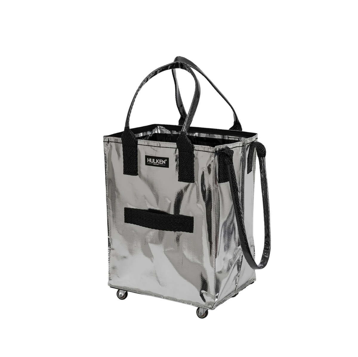 Hulken® Original Rolling Tote Bag Silver