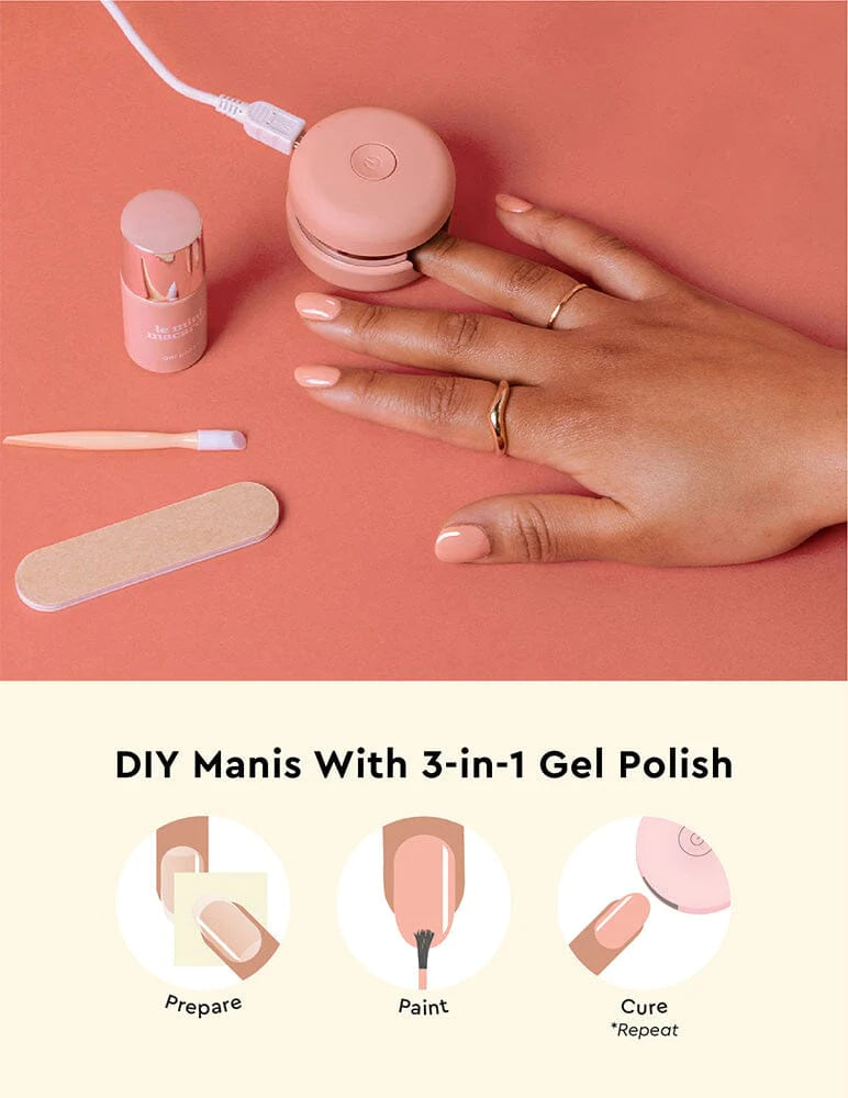 Gel Manicure Sett - Praline