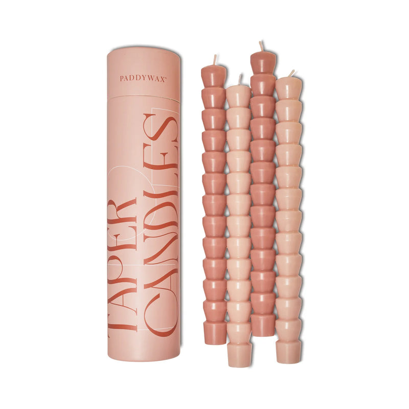 Bleik & Blush Tapers Kerti - 4 stk.