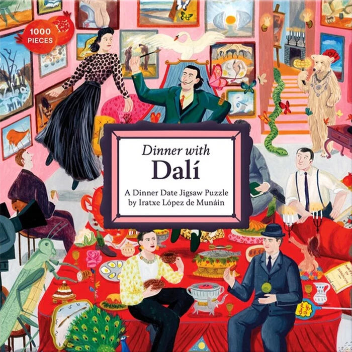 Dinner with Dalí 1000 - bita Púsl