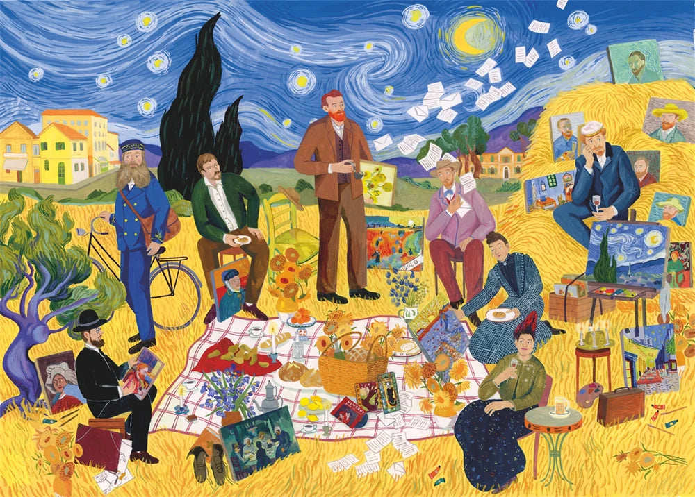 Dinner with Van Gogh - 1000 bita Púsl