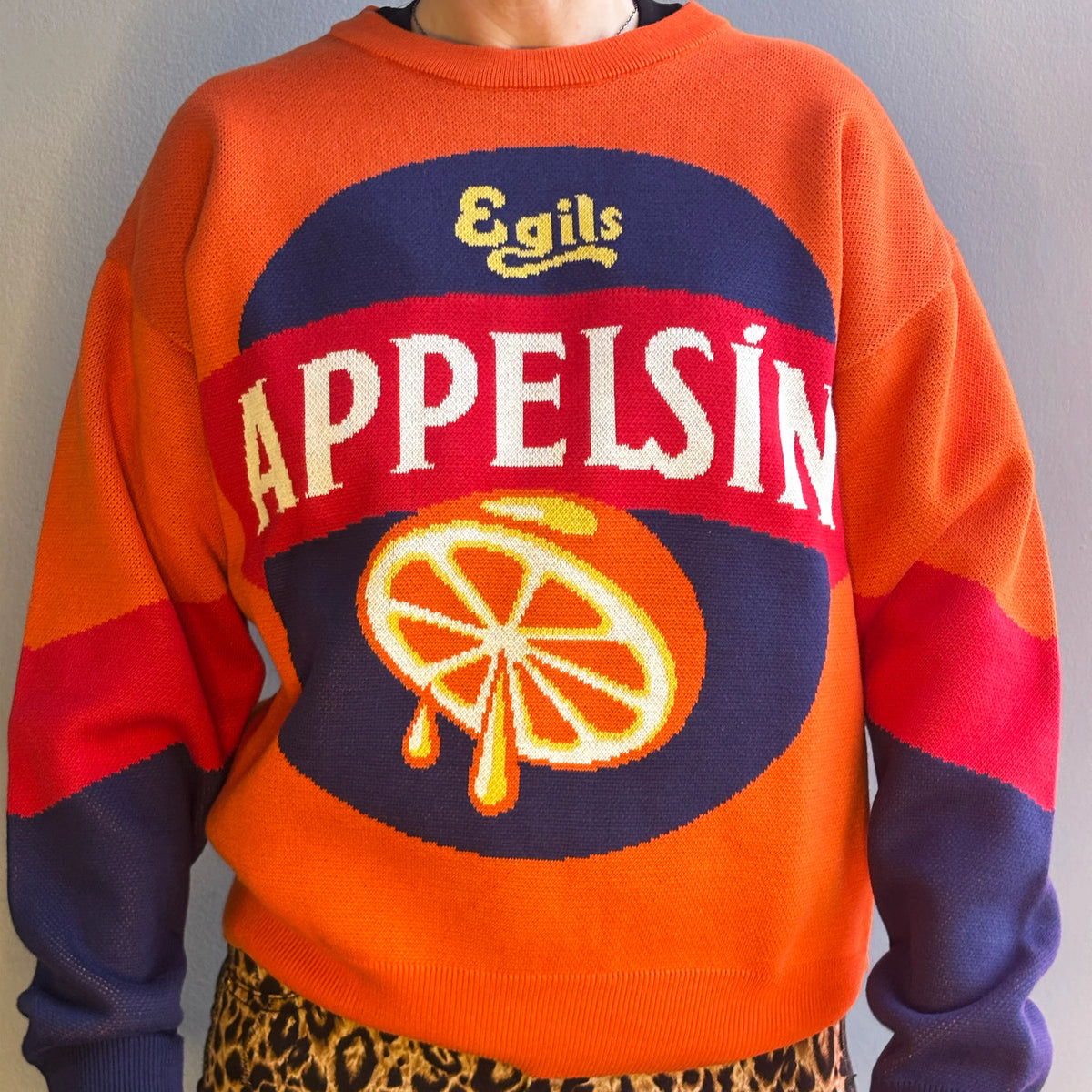 Peysa Prjónuð - Umbúðir - Appelsín