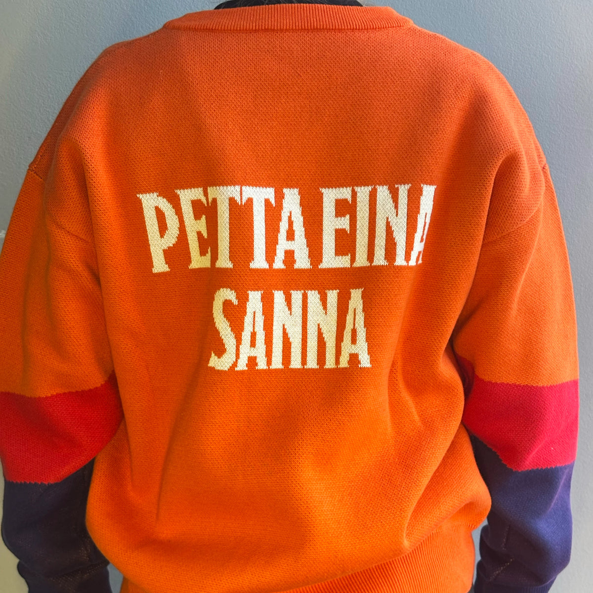 Peysa Prjónuð - Umbúðir - Appelsín