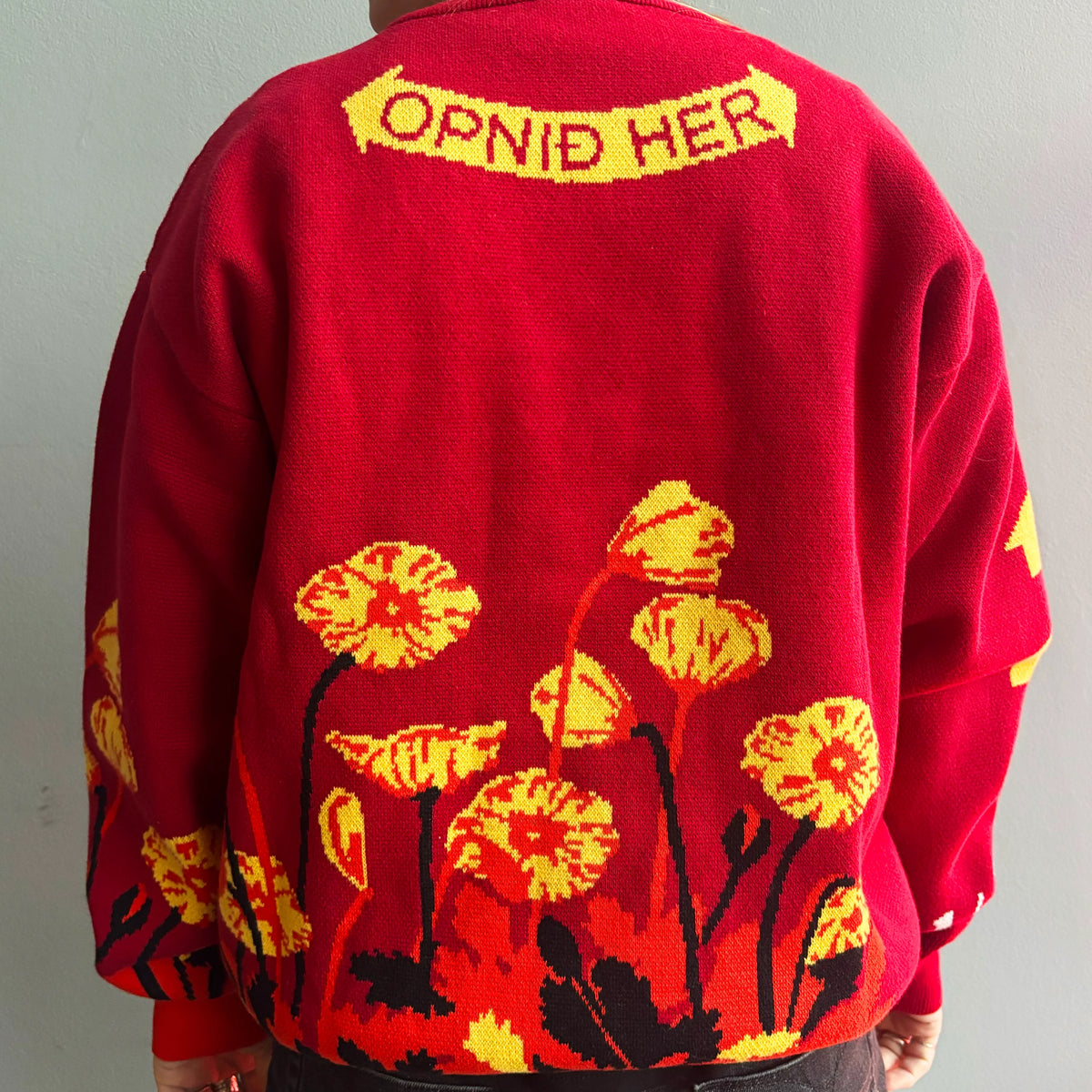 Peysa Prjónuð - Umbúðir - Rjómi