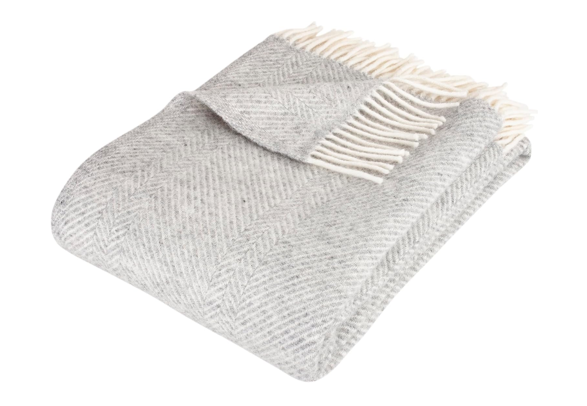 Ullarteppi - Ljósgrátt