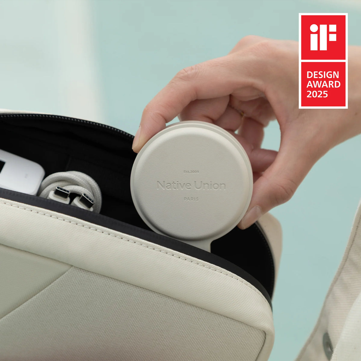 2-in-1 Þráðlaus Hleðslustöð