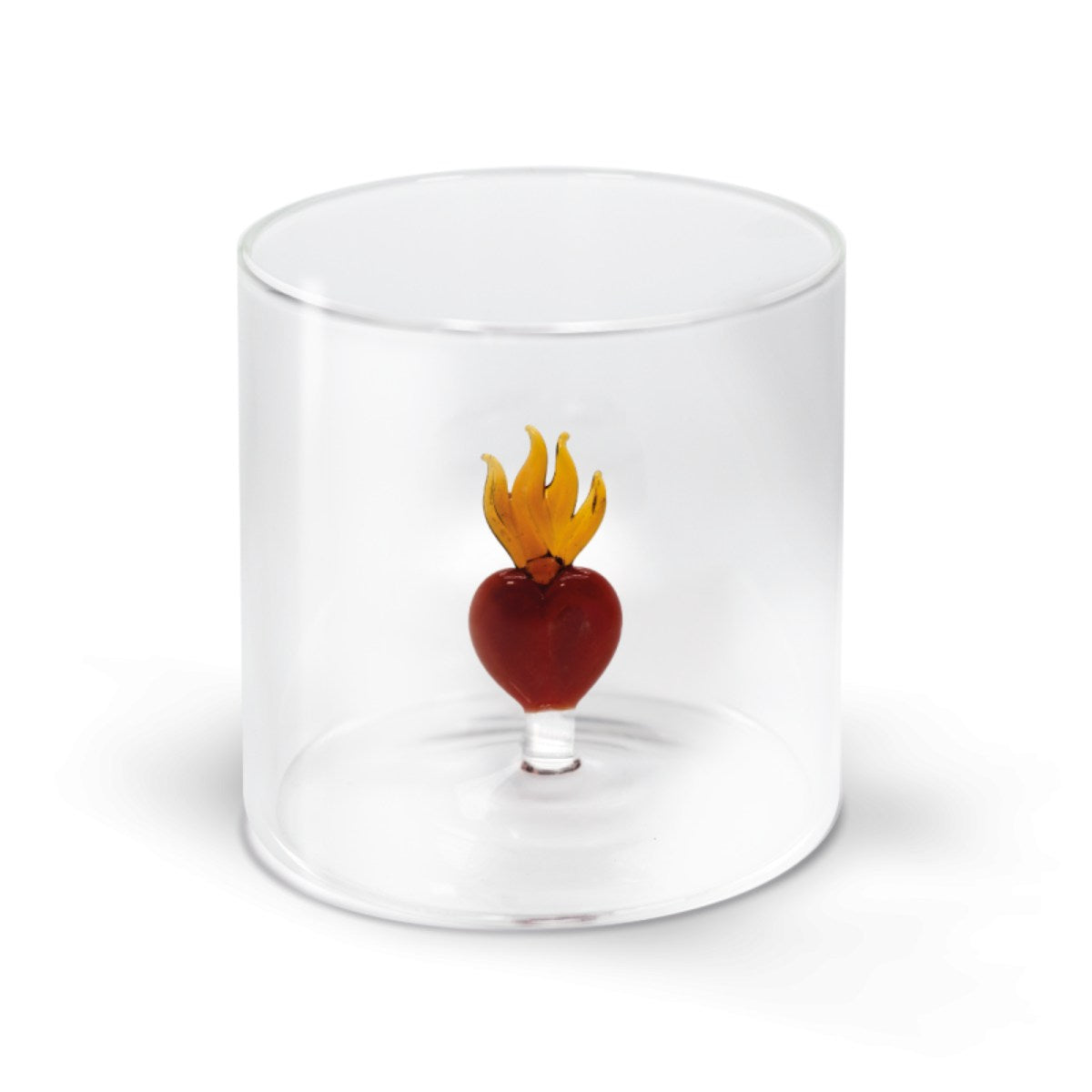 Glas með Fígúru - Hjarta