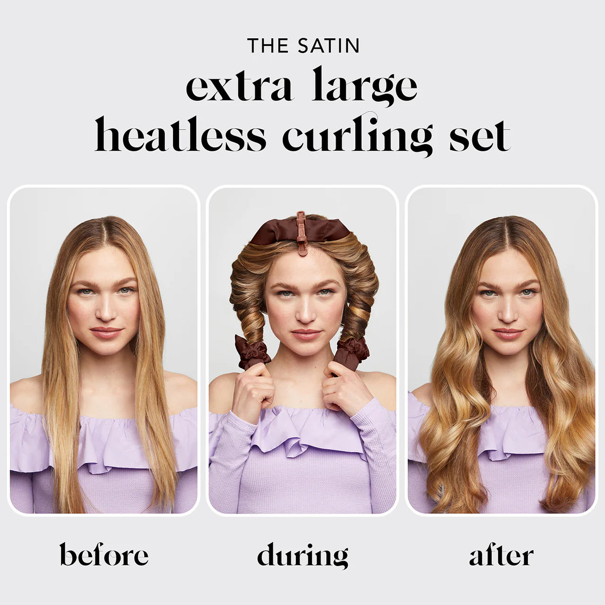 XL Heatless Hair Curler