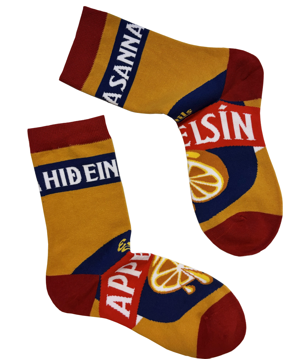 Sokkar - Umbúðir - Appelsín