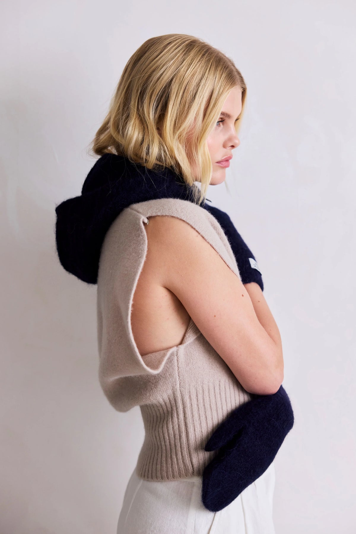 Alpaca Vettlingar - Nay Bláir