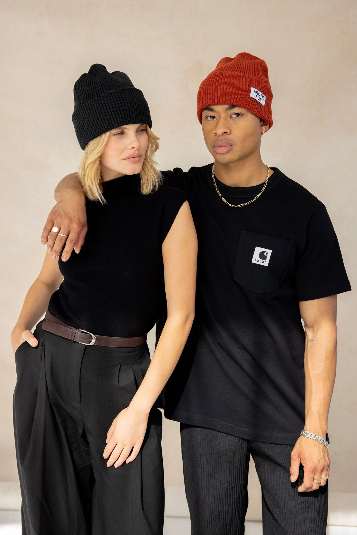 The Recycled Bottle Beanie - Terracotta