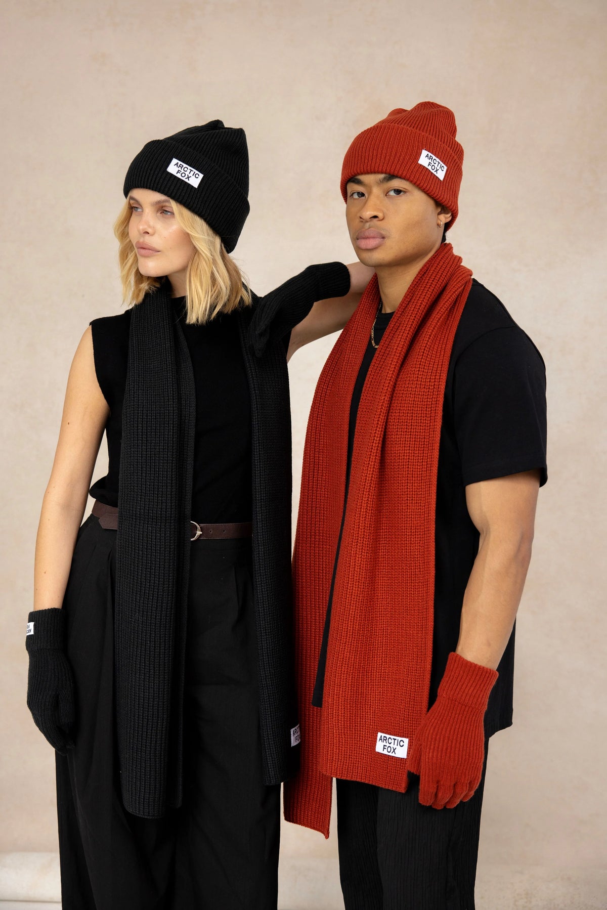 The Recycled Bottle Beanie - Terracotta