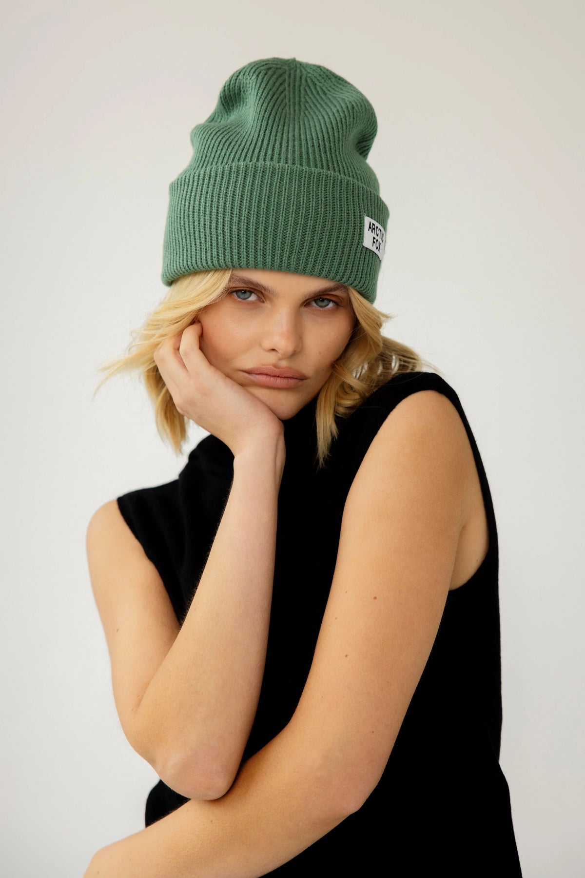 The Recycled Bottle Beanie - Forest Green