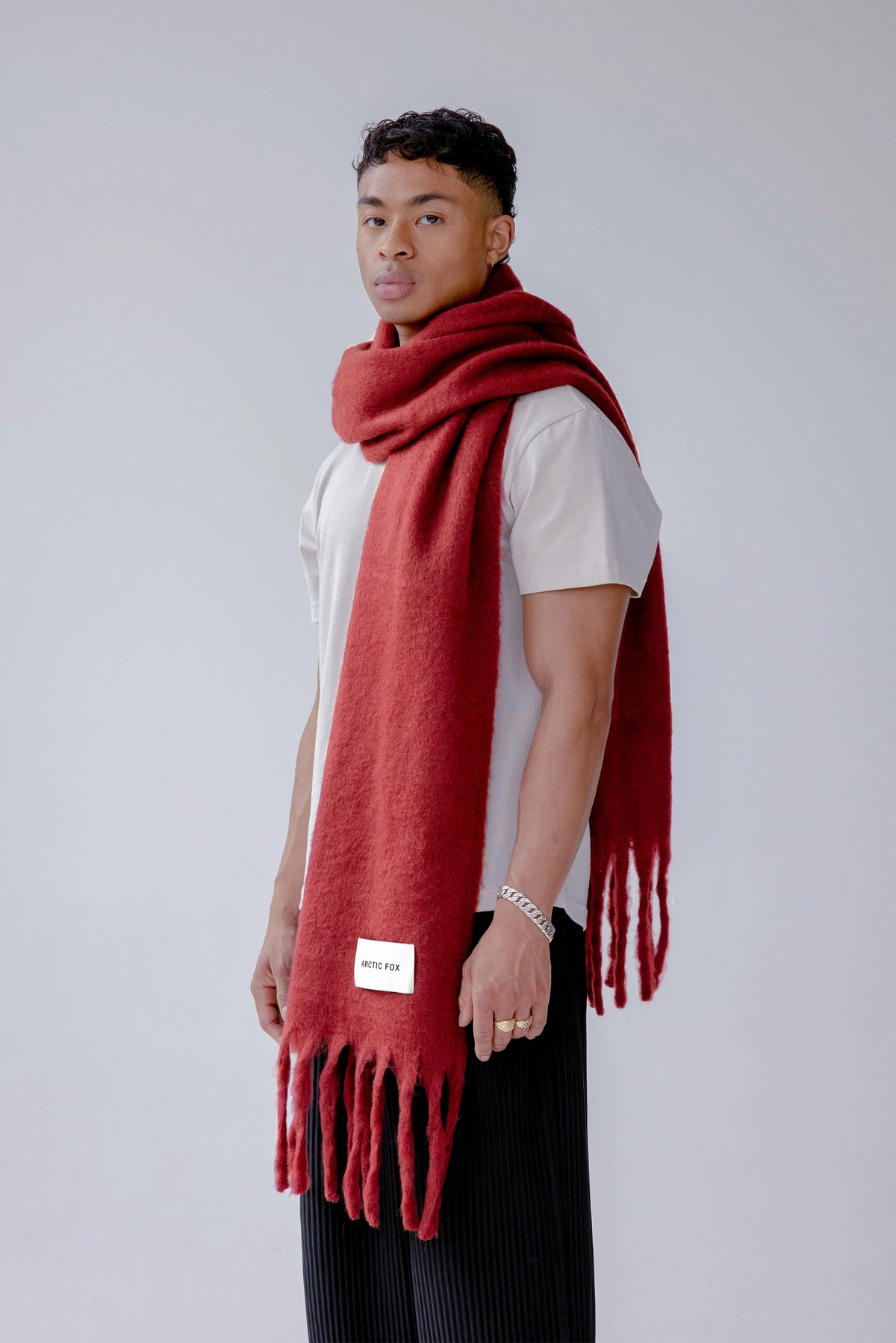 The Reykjavik Scarf - Burgundy