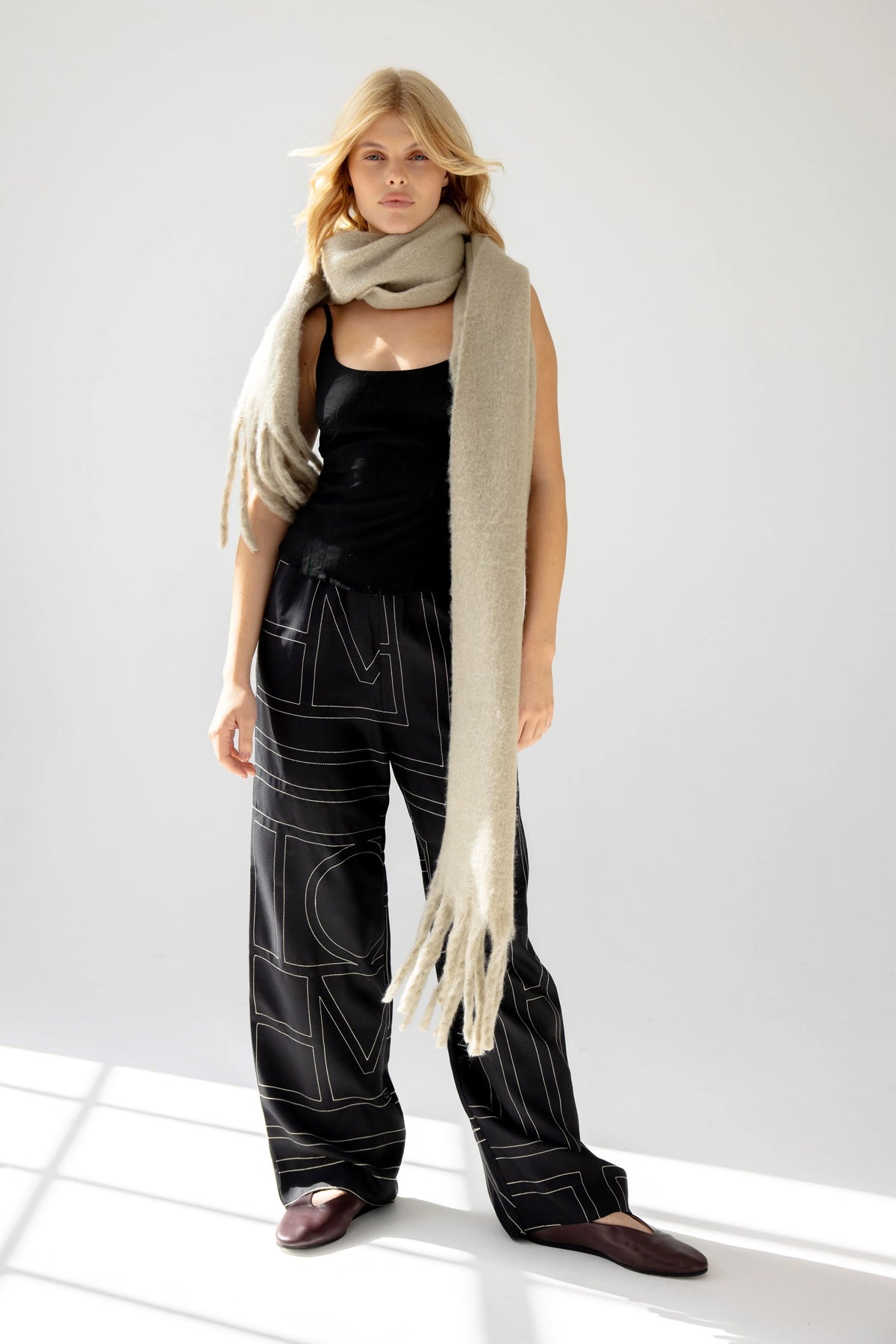 The Reykjavik Scarf - Artic Grey