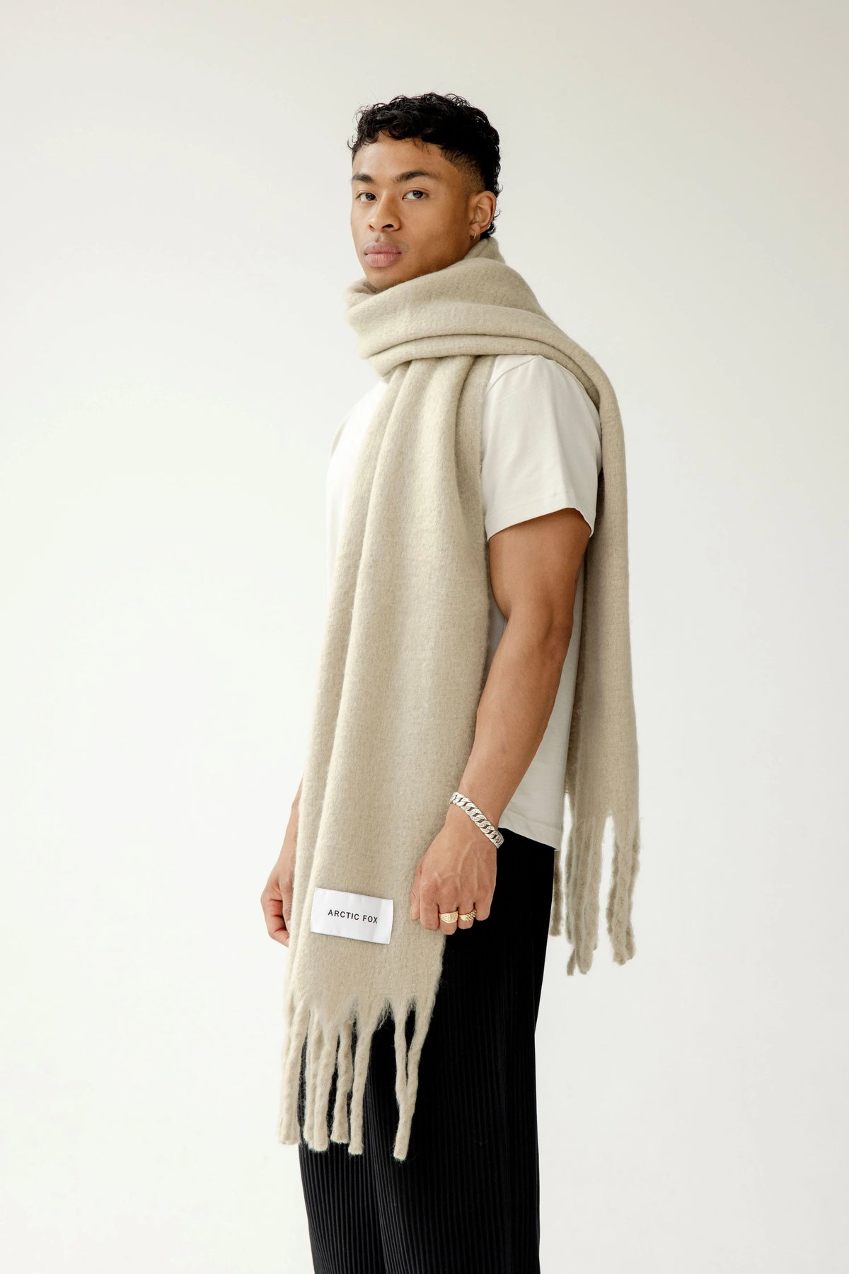 The Reykjavik Scarf - Artic Grey