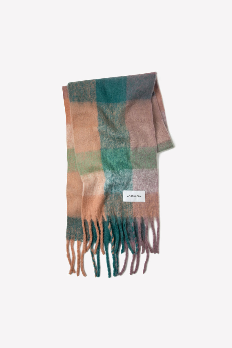 The Reykjavik Scarf - Lilac Check