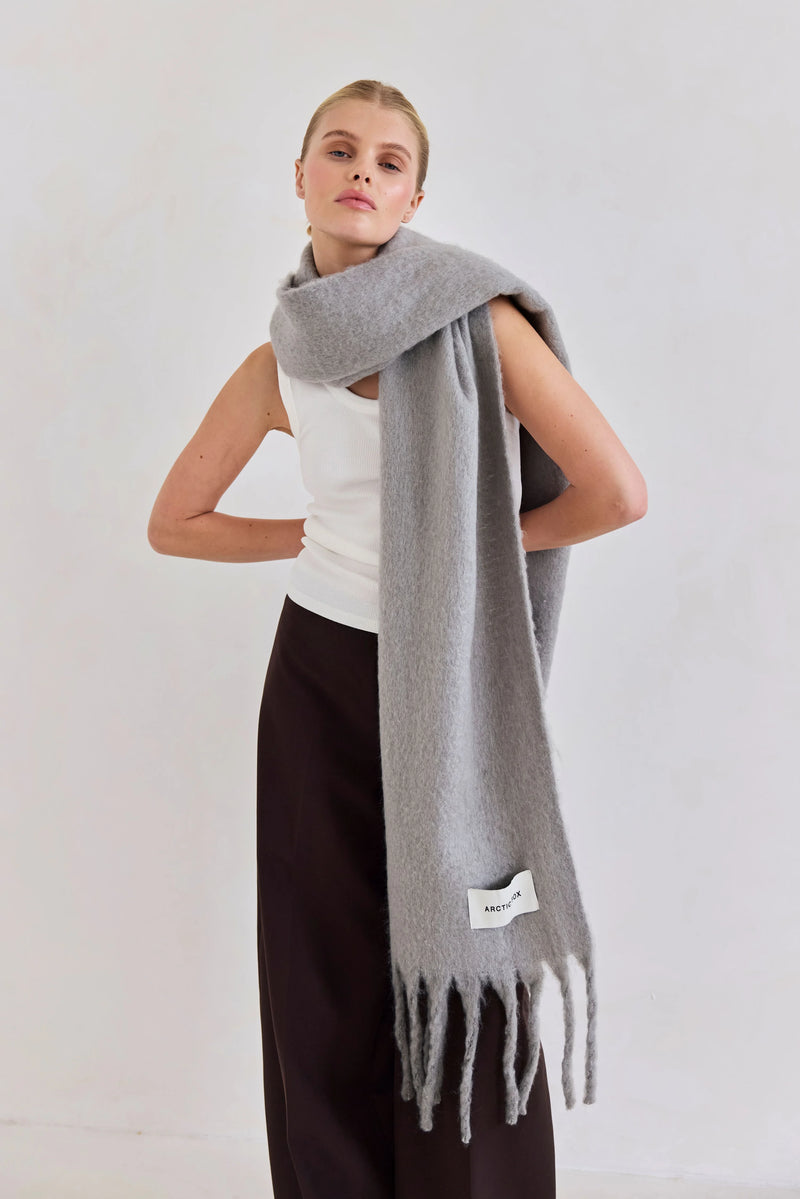 The Reykjavik Scarf - Ultimate Grey