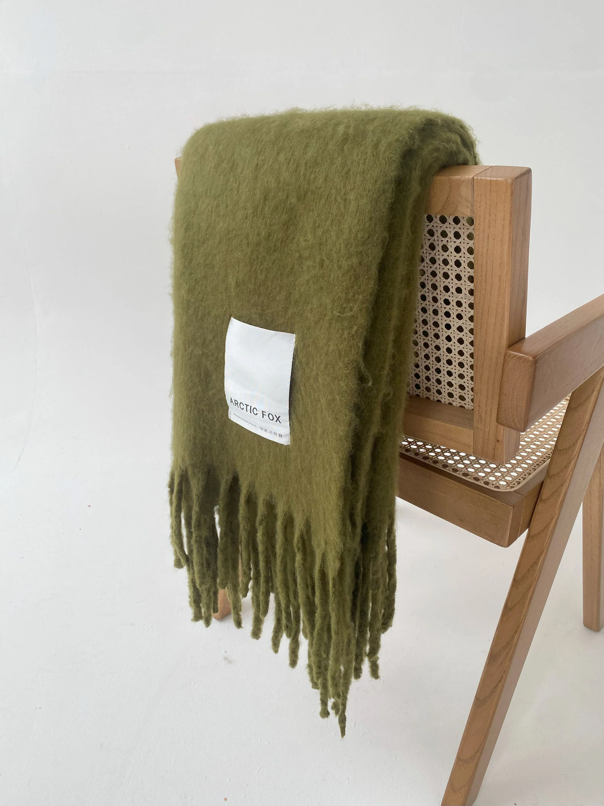 The Reykjavík Teppi - Olive Grænt
