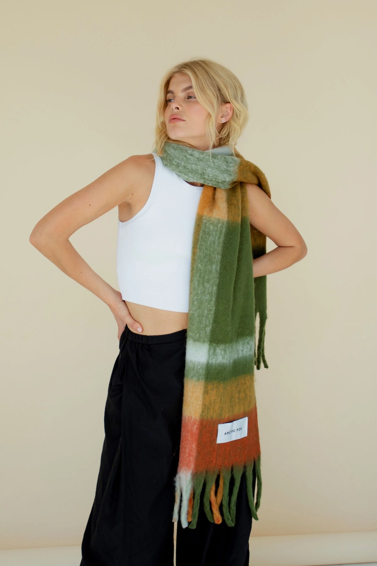 The Stockholm Scarf - Mossy Spring