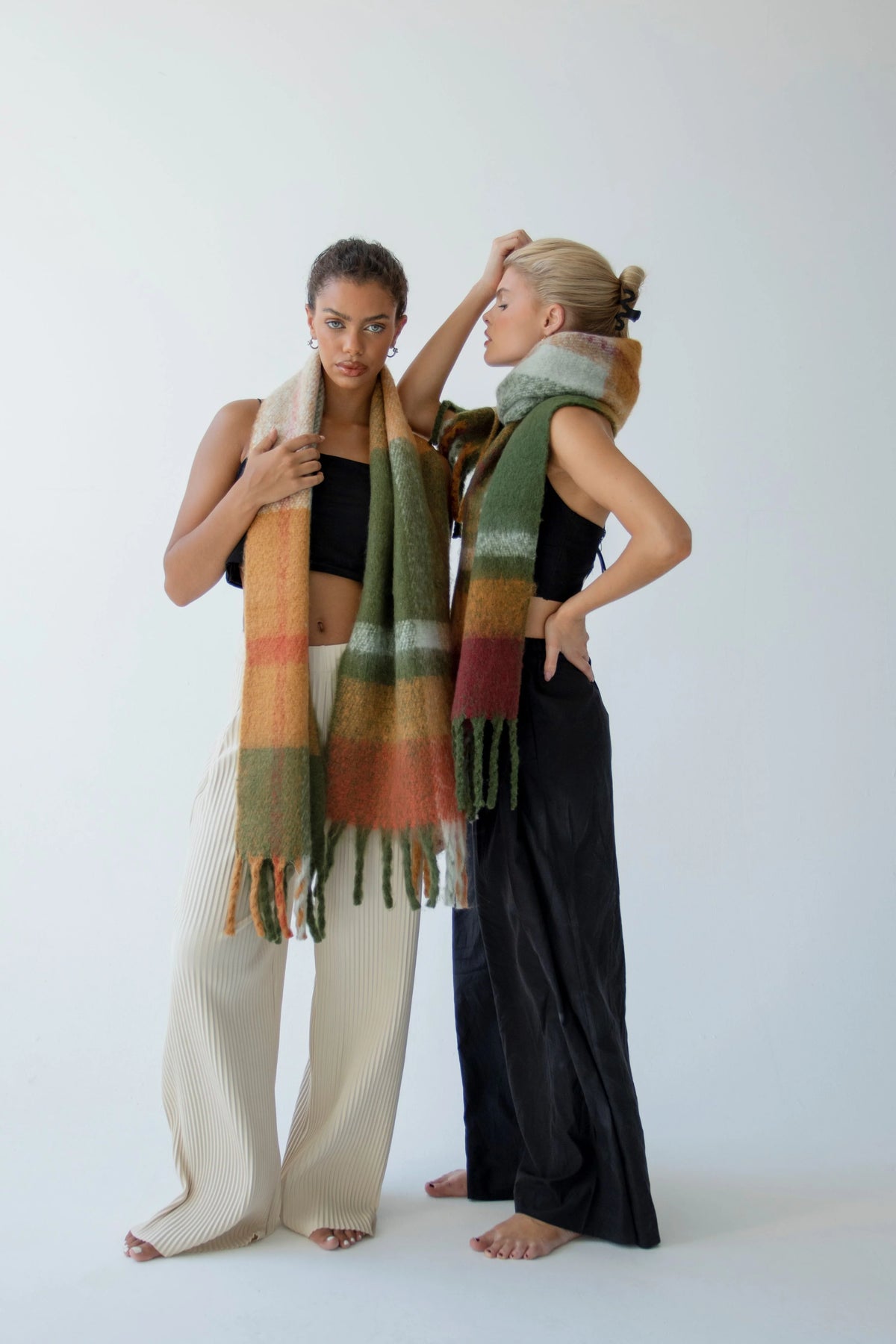 The Stockholm Scarf - Mossy Spring