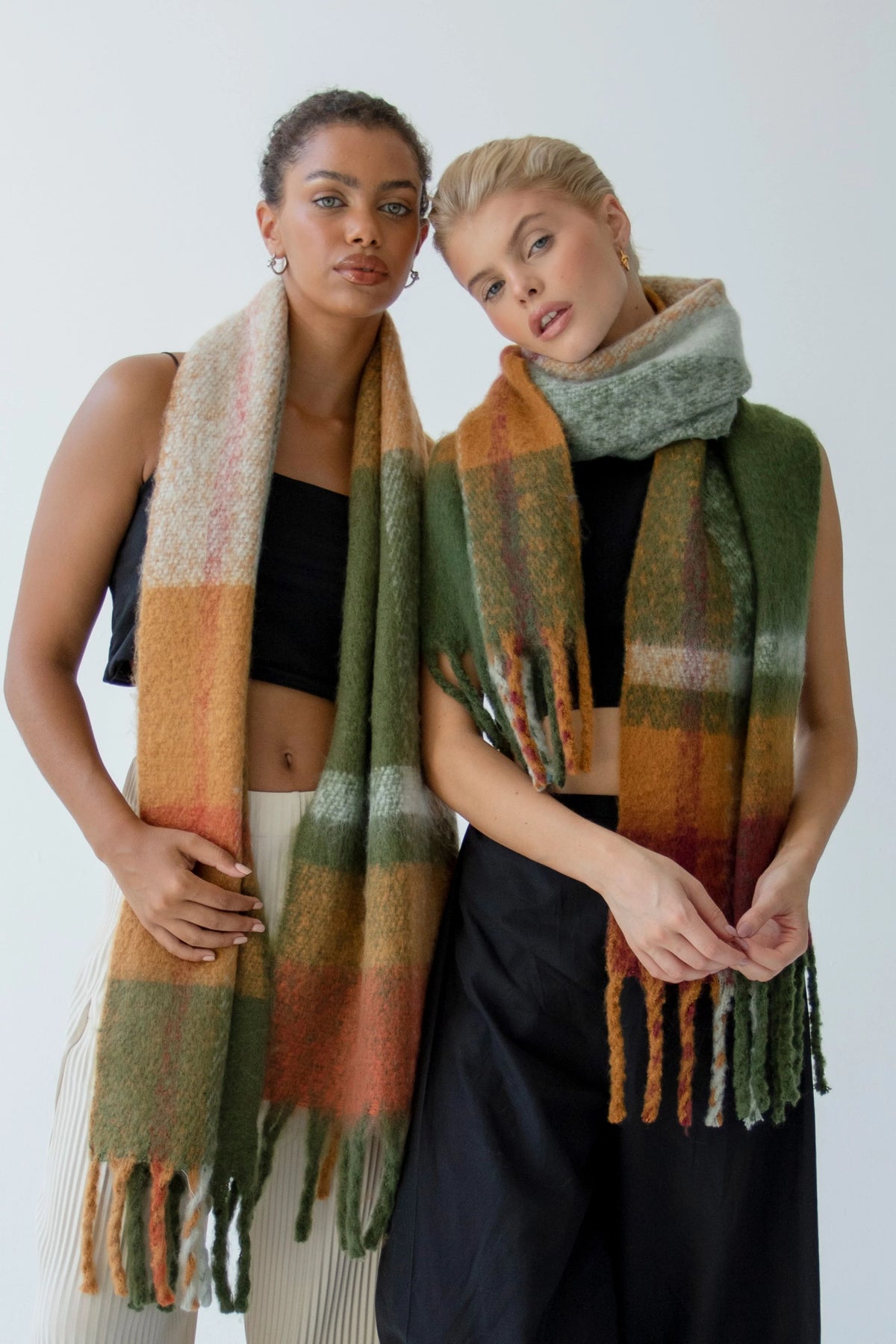 The Stockholm Scarf - Mossy Spring