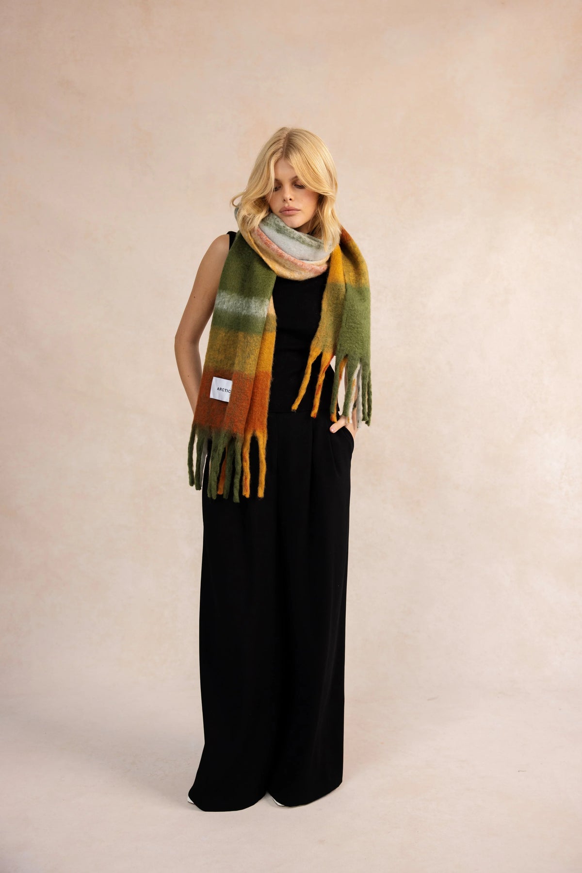 The Stockholm Scarf - Mossy Spring