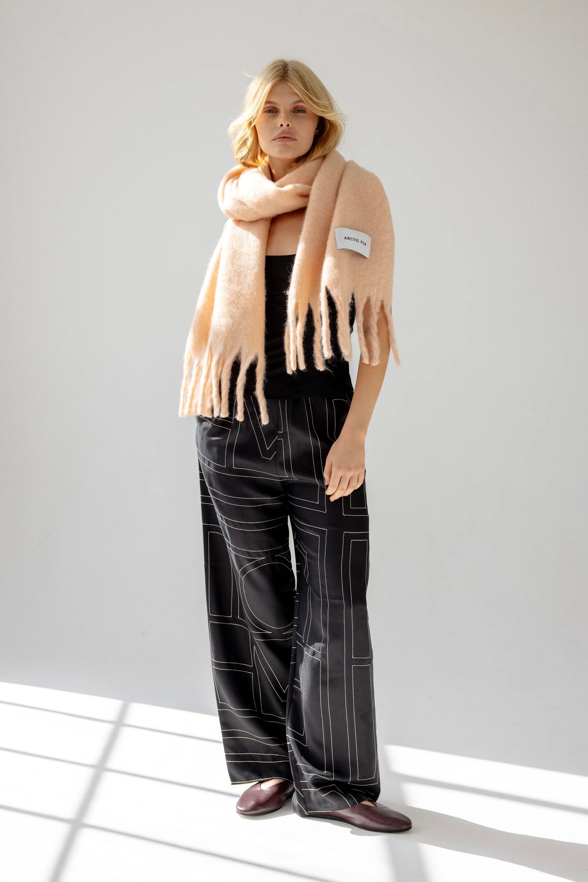 The Stockholm Scarf - Pink Clay