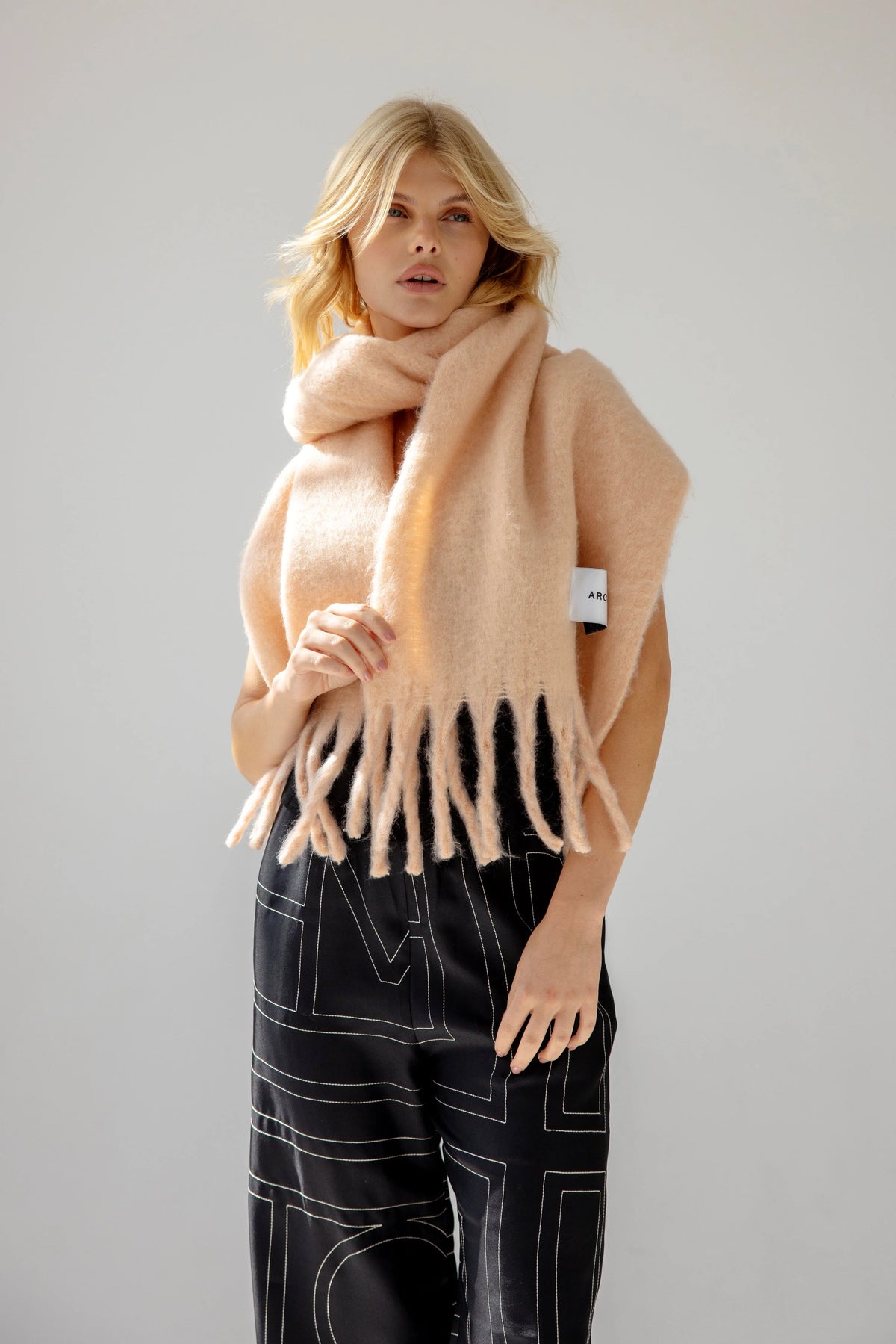 The Stockholm Scarf - Pink Clay