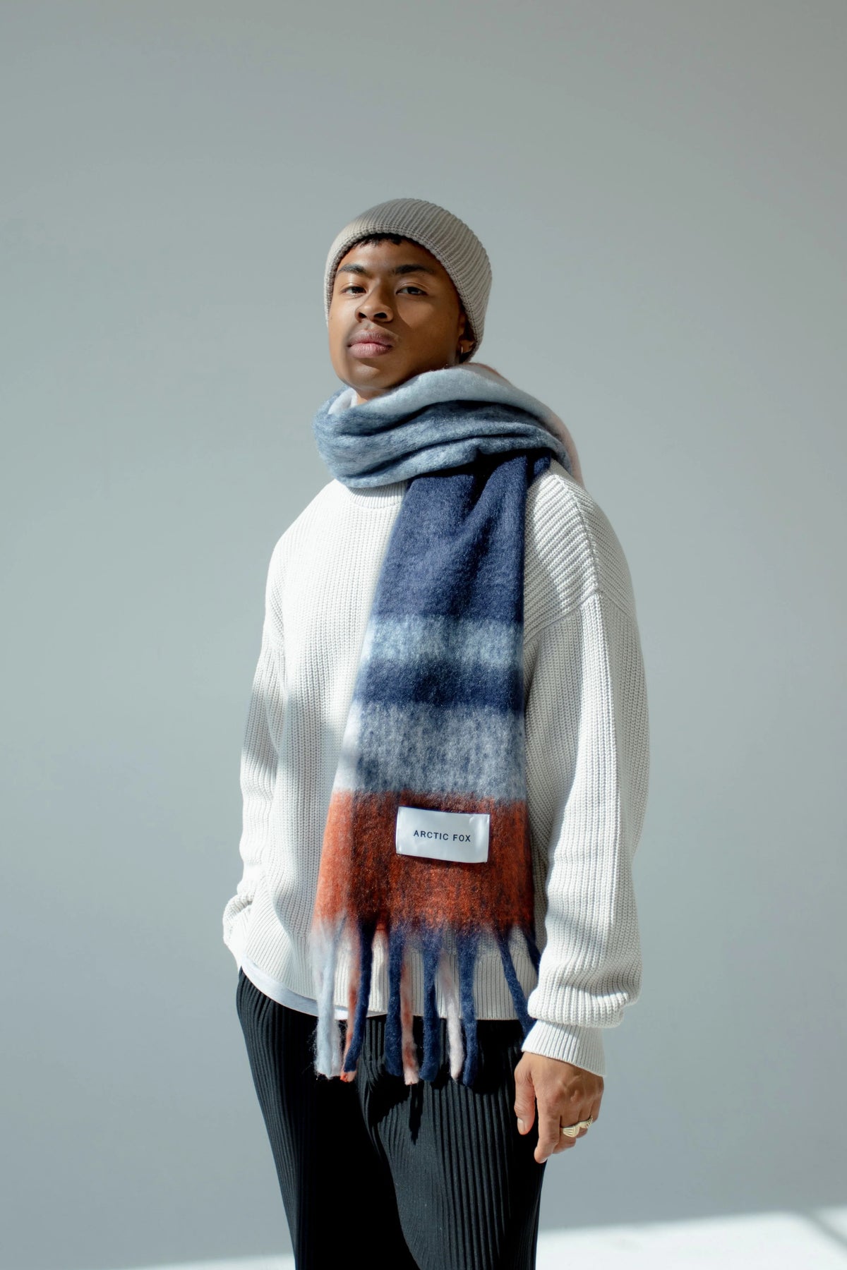 The Stockholm Scarf - Winter Lagoon