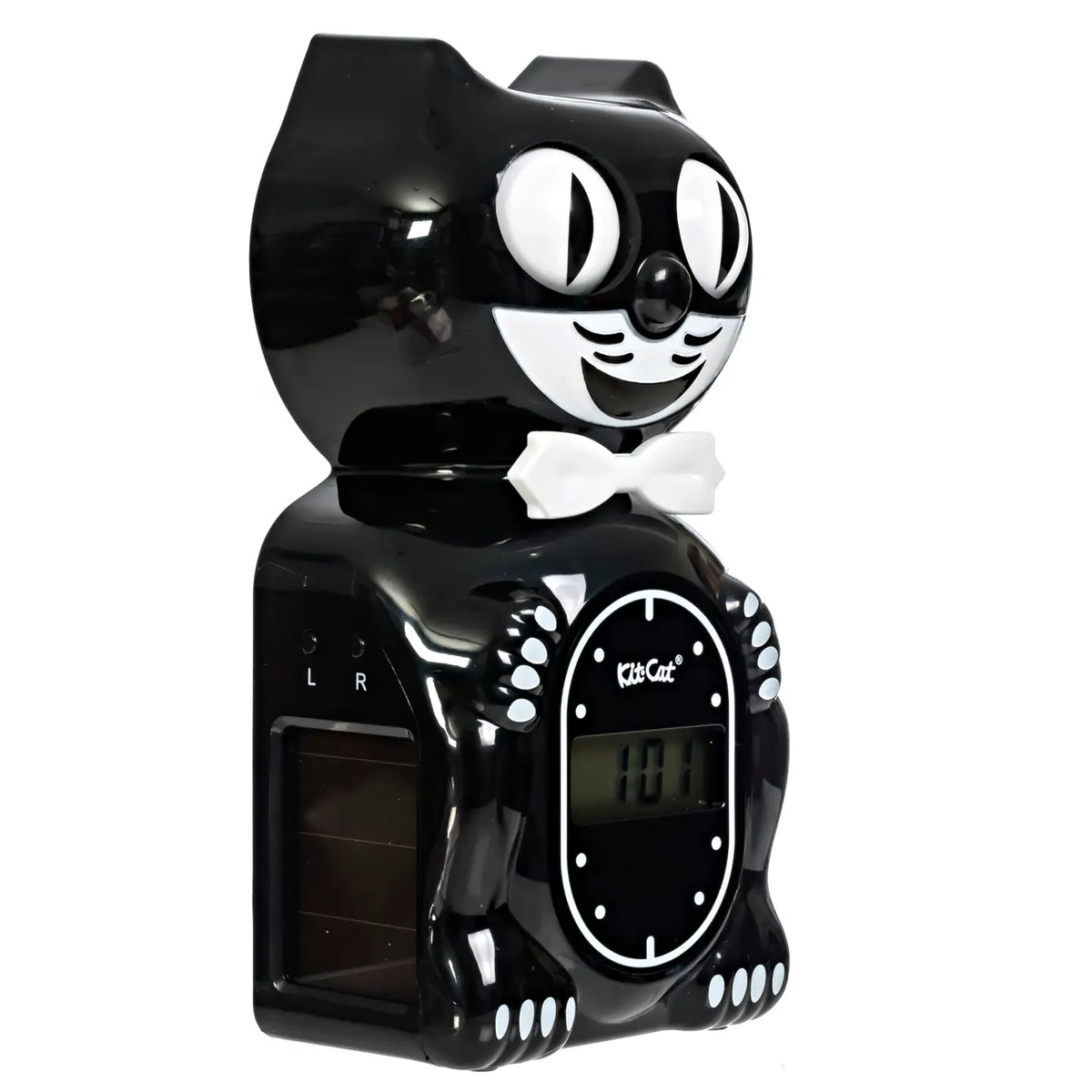 Kit-Cat Klock Svört Vekjaraklukka