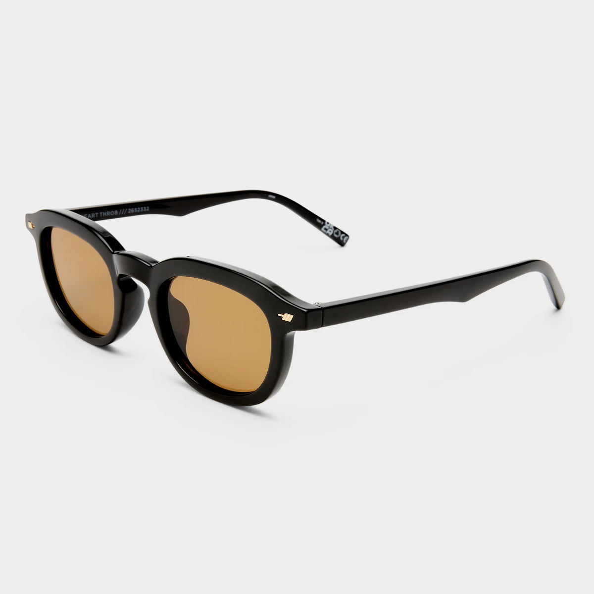 HEART THROB | BLACK LIGHT BROWN MONO