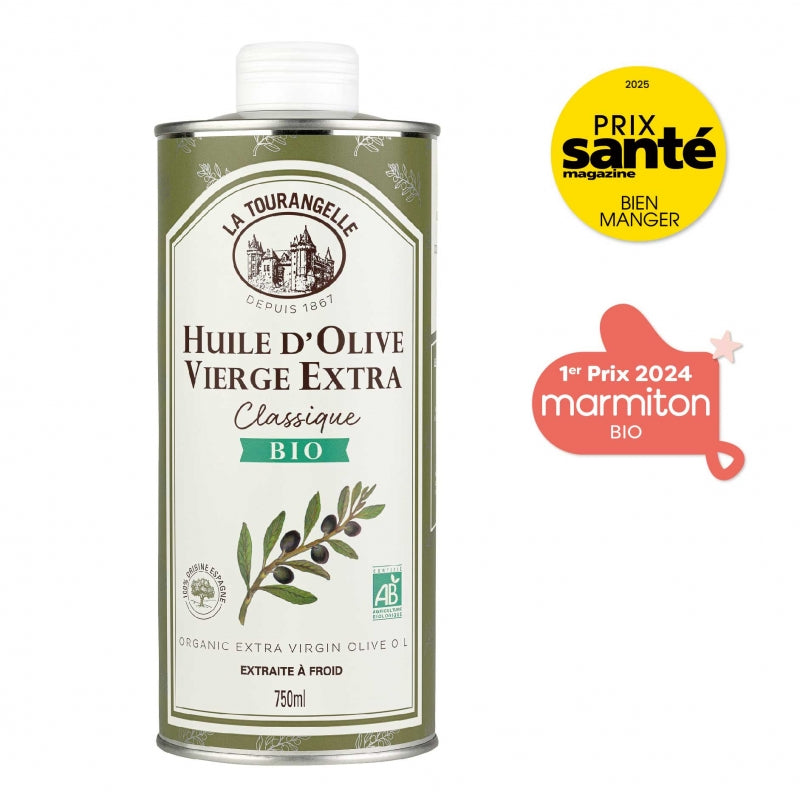 Lífræn Extra Virgin Ólífuolía - 750 ml.